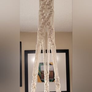 Macrame Plant Hanger ( Star )